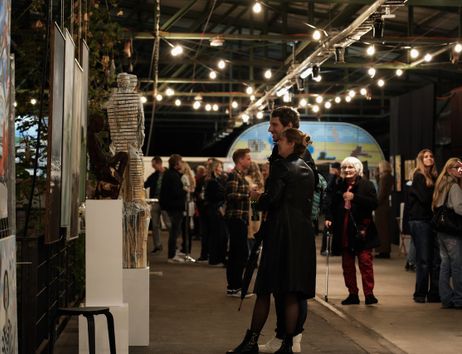 Bilder von der Ausstellung