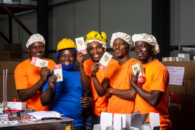 Schokoladenproduzenten in Ghana, © fairafric