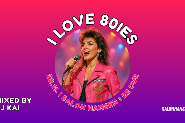 Frau angezogen, die angezogen ist, wie in den 80ies