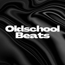Schwarzer Hintergrund mit dem weißen Text 'Oldschool Beats'.