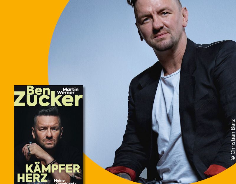 Signierstunde mit Ben Zucker: „Kämpferherz. Meine Geschichte“