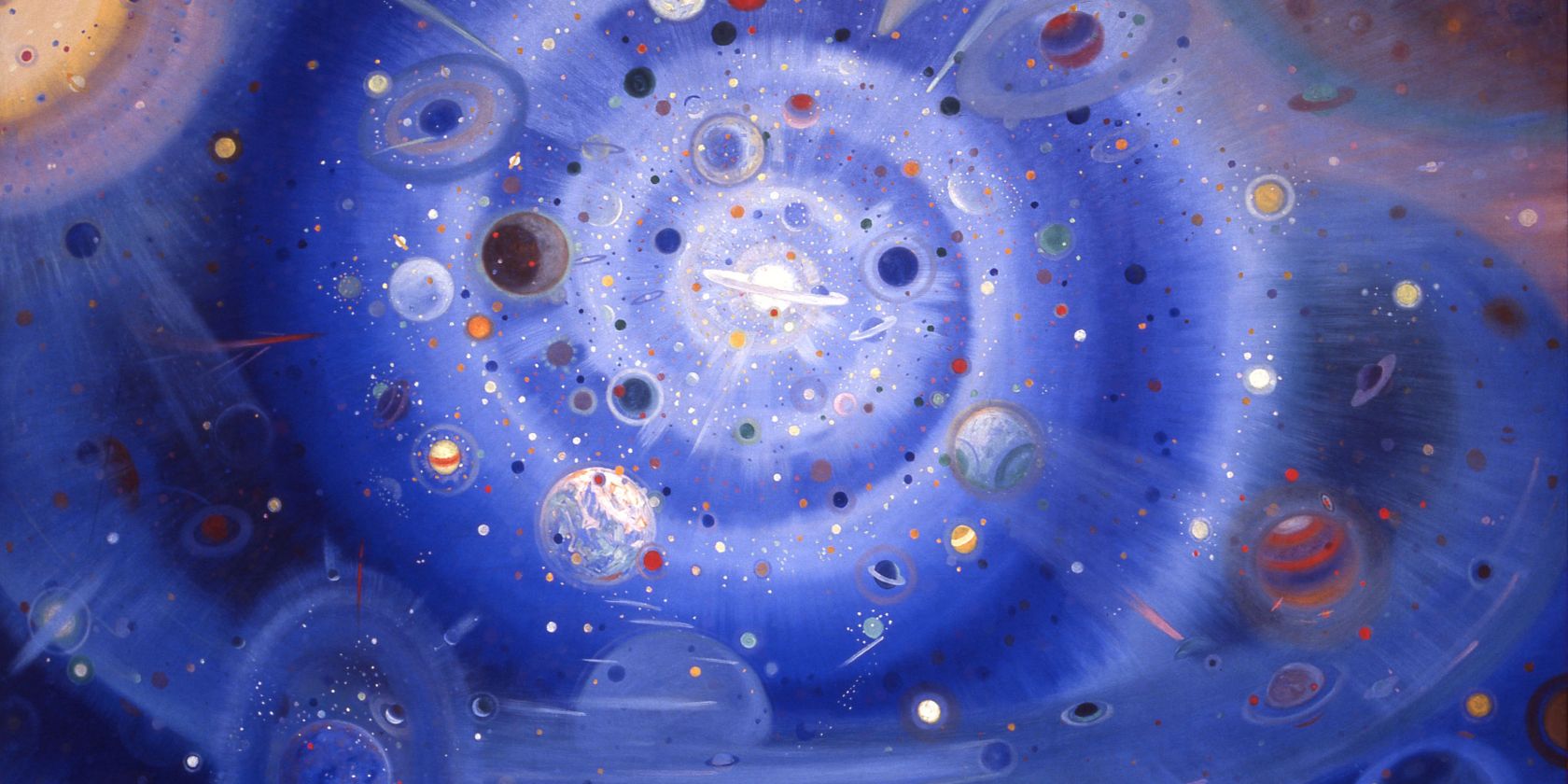 Wenzel Hablik, Sternhimmel,1913, © Wenzel-Hablik-Stiftung, Itzehoe