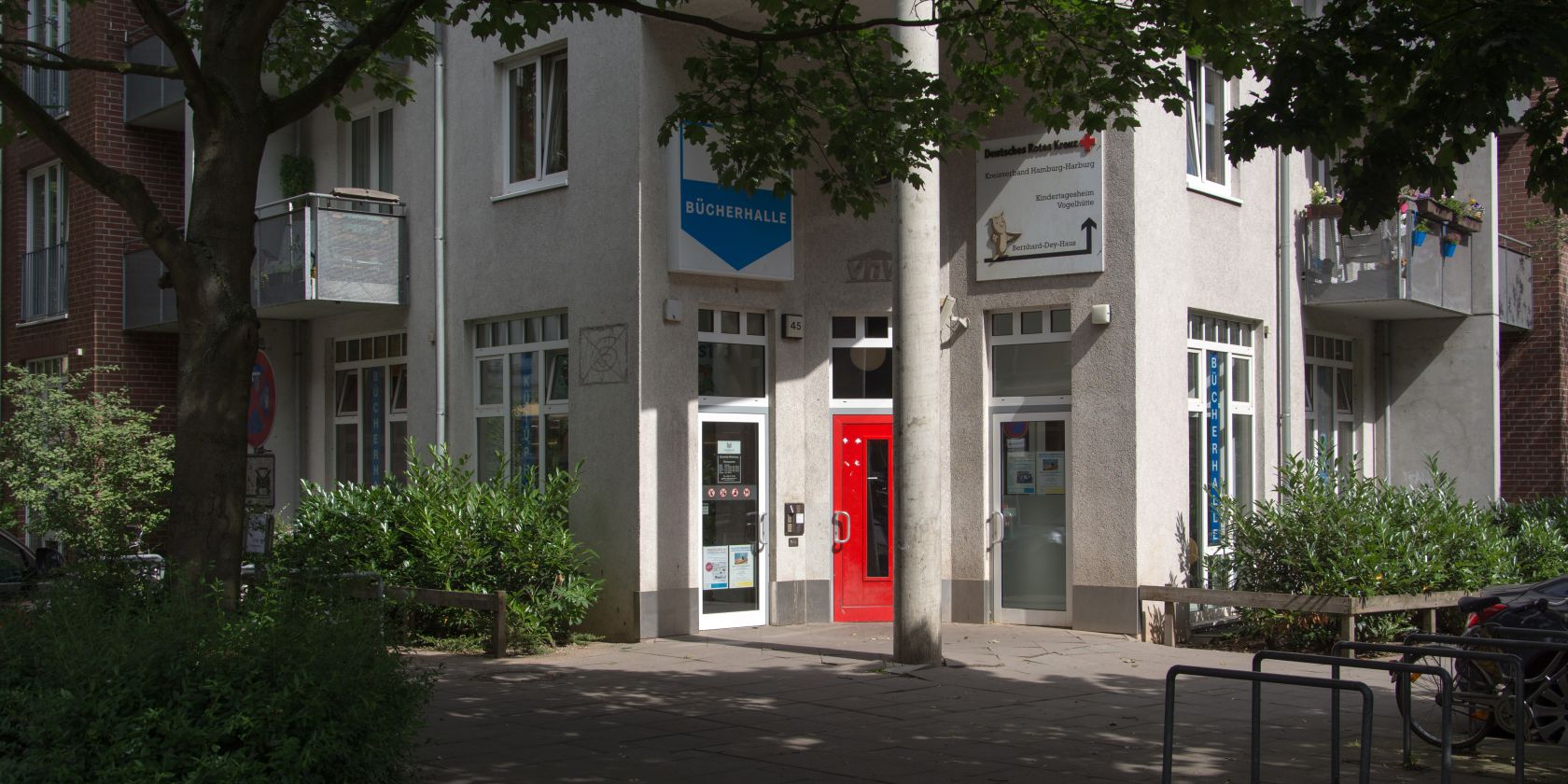 Die Bücherhalle Wilhelmsburg, © Johannes Beschoner