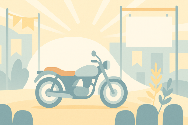 Symbolbild für ein Motorradfest