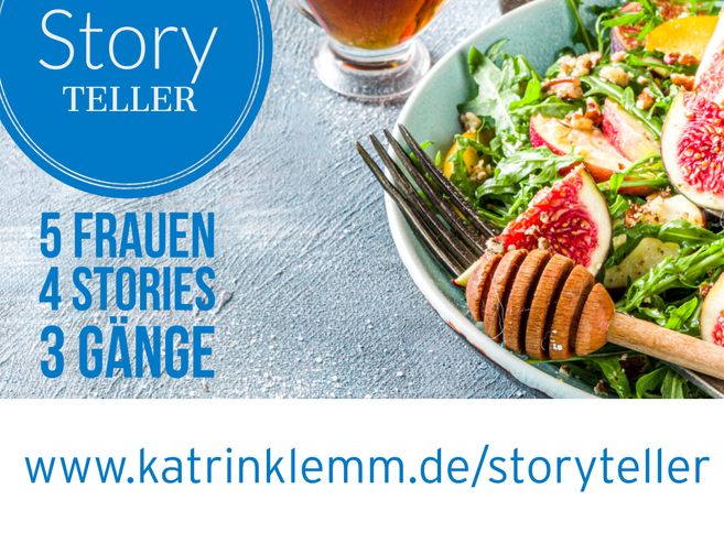 Salat mit Feigen und Honig - Einladung zum Essen StoryTeller - 5 Frauen  4 Stories 3 Gänge