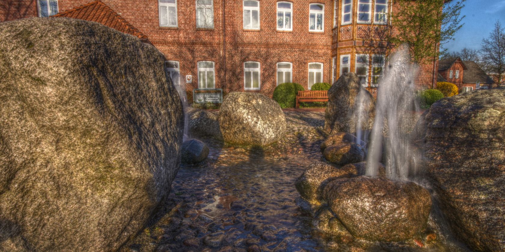 Rathausplatz Wietzendorf, © Wietzendorf Touristik, Verkehrsverein Wietzendorf e.V.