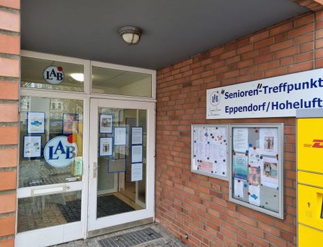 Eingang LAB Treffpunkt Eppendorf