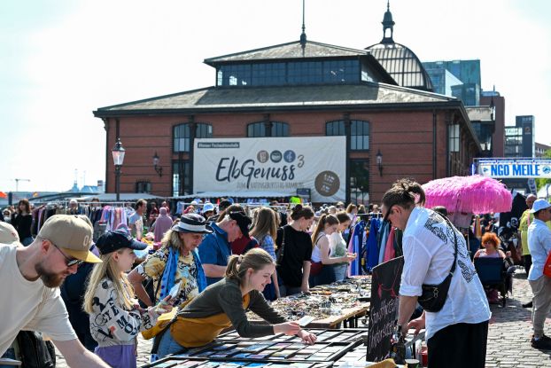 Flohmarkt zum Hafengeburtstag, © Schanzenmarkt GbR