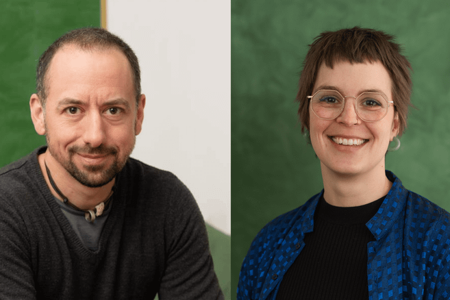 Jan Suren Möllers und Valerie Kottmann von memento Kultur:Trauer und memento Bestattungen.