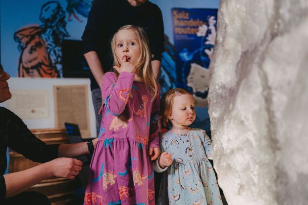 Kinder im Deutschen Salzmuseum Lüneburg, © Sophie Wolter