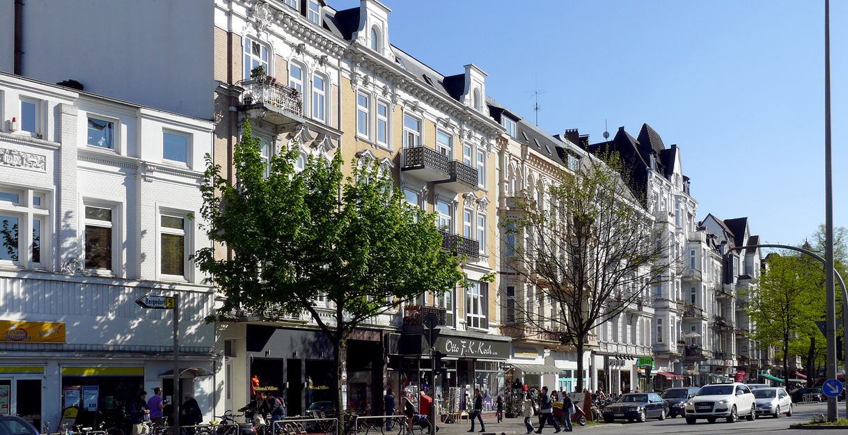 Die Eppendorfer Landstraße