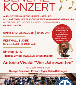 Benefizkonzert in der Festhalle Jork