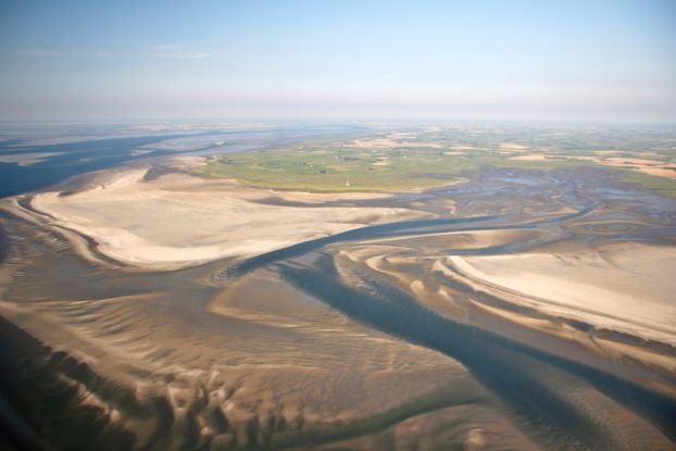 Das Wattenmeer von oben, © Schutzstation Wattenmeer e.V.