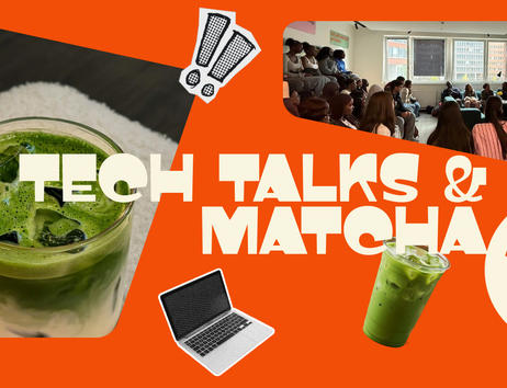 Veranstaltungsgrafik für „Tech Talks & Matcha“ von Meadow am 20. Oktober 2026 in Hamburg. Talkrunde über Tech, berufliche Wege und Zukunft. Eintritt Kostenlos, Anmeldung erforderlich.