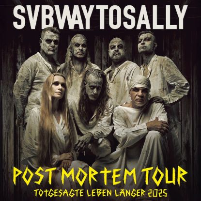 SUBWAY TO SALLY - POST MORTEM – TOUR 2025, Quelle: Reservix