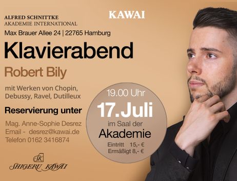 Kawai Konzert mit Robert Bily