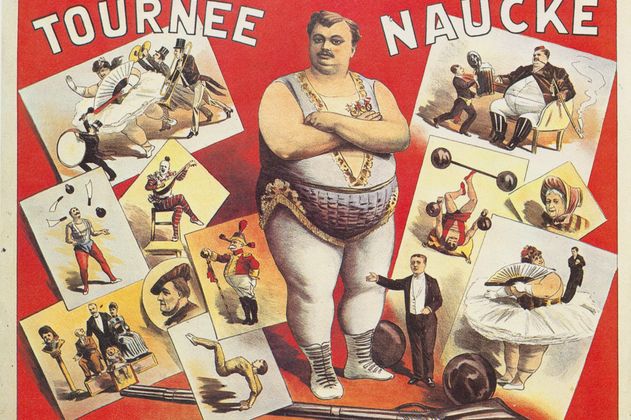 Tourneeplakat Emil Naucke 1893-94