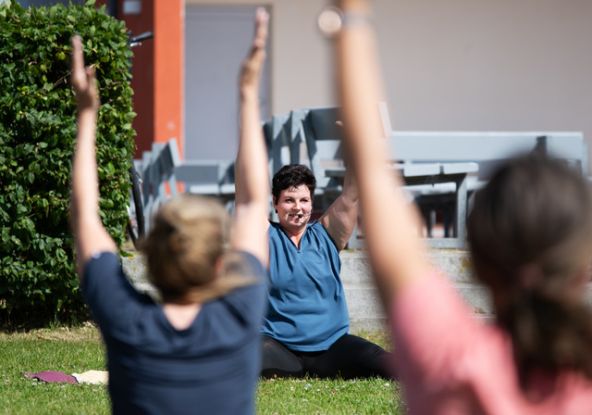 Sportanimation "Yoga" - Fit mit Jasmin, © Jan Konitzki