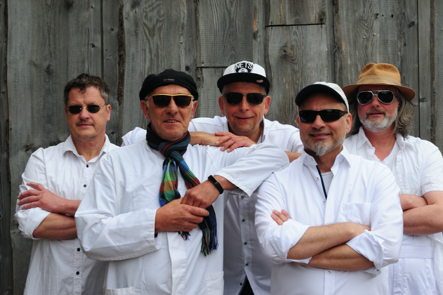 Gruppenfoto der Musiker