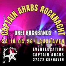 Die Ahabs Rocknacht mit drei Bands