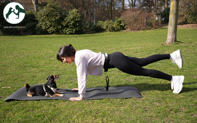 Fitnesskurs mit Hund