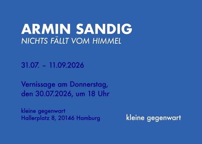 Nichts fällt vom Himmel