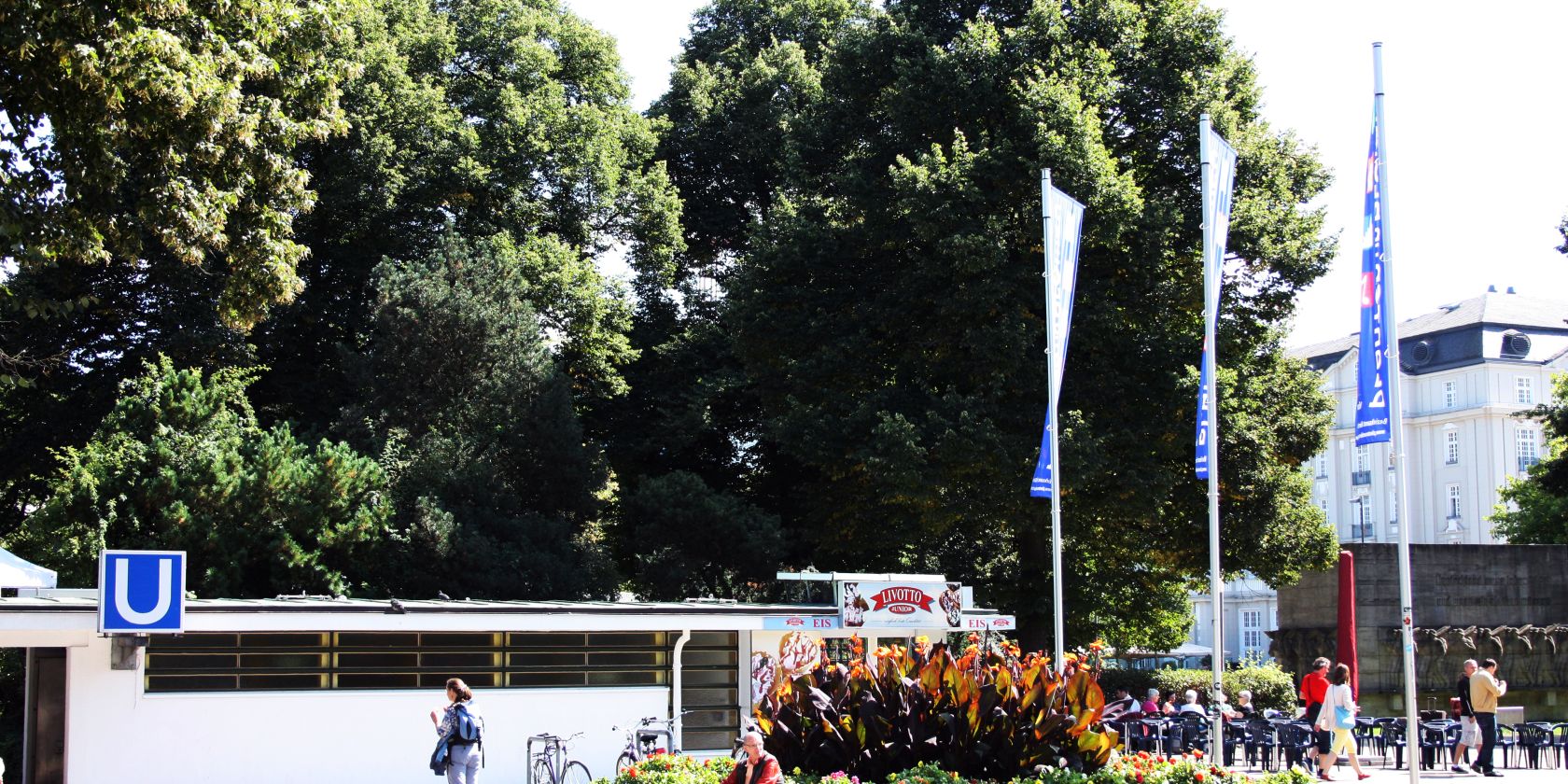 Treffpunkt: Planten un Blomen (Eingang Stephansplatz), © Ann-Katrin Weber