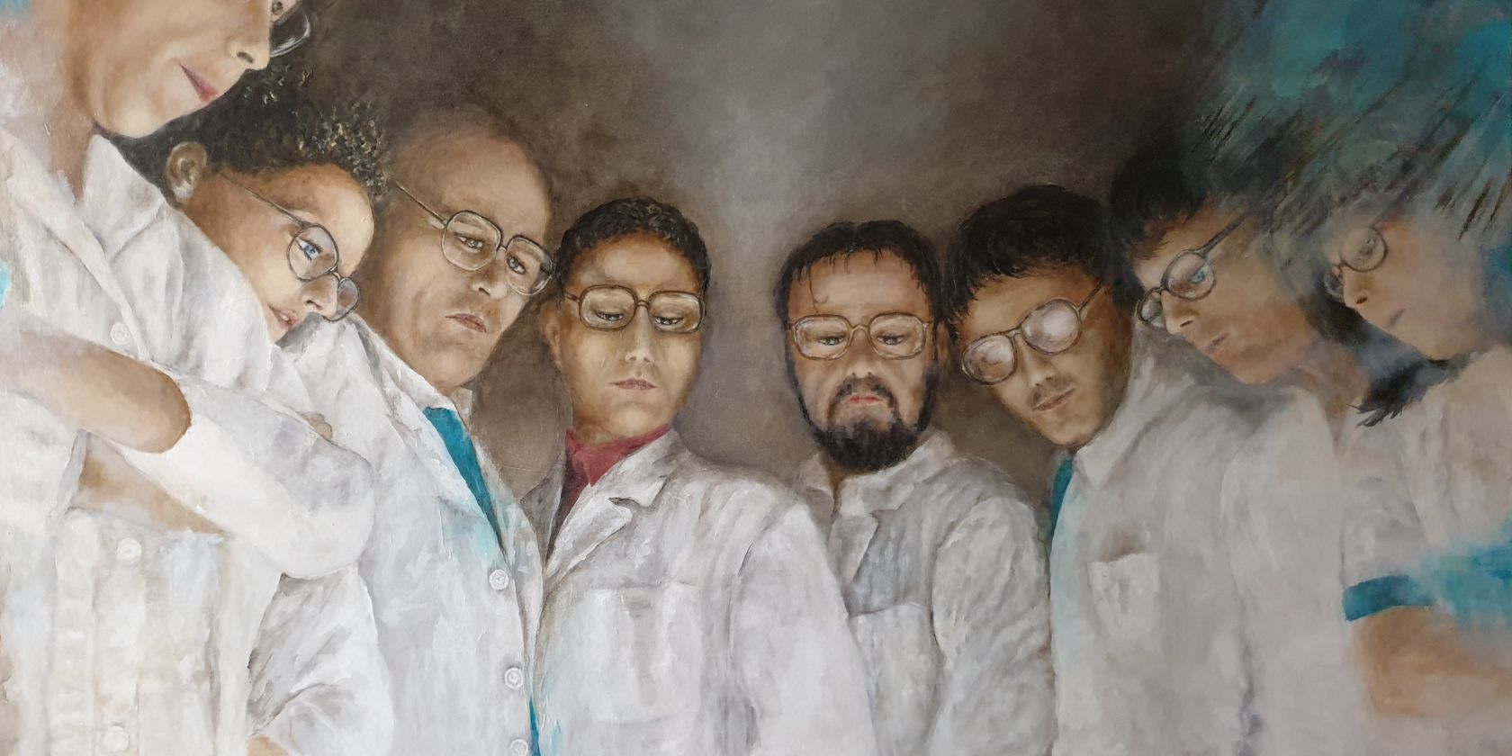 Egge -01 Widergeburt - Acryl auf Leinwand - 120x100cm, © Claudia Egge