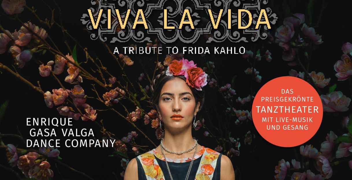 Depiction of the main theme of the event “Viva a Vida – A Tribute to Frida Kahlo.”