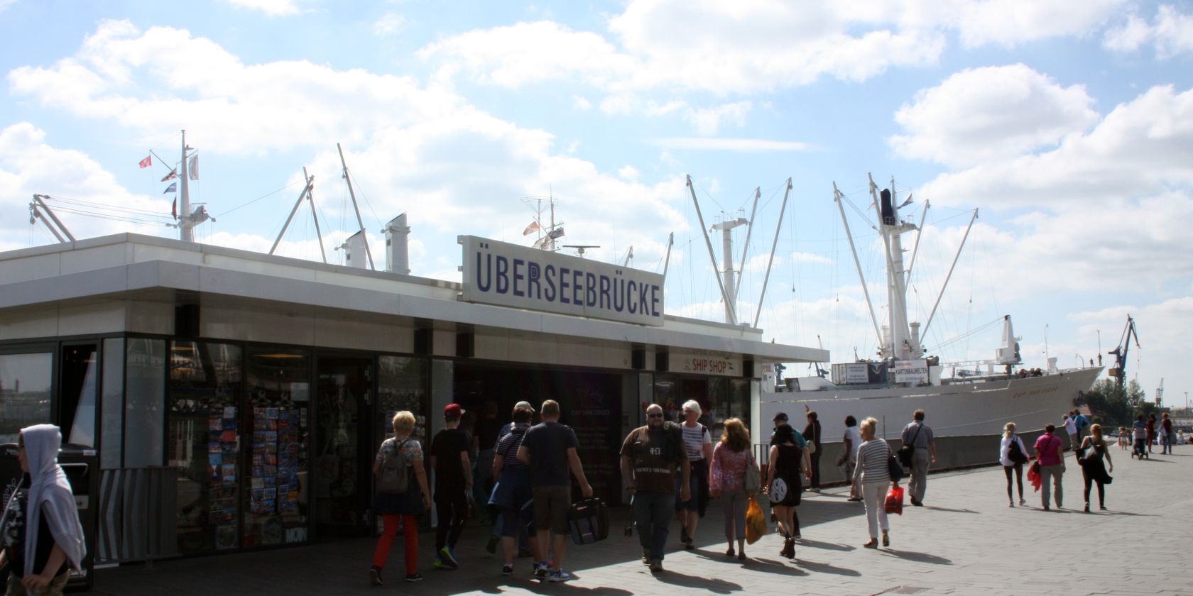 Überseebrücke Hamburg, © Ann-Katrin Weber