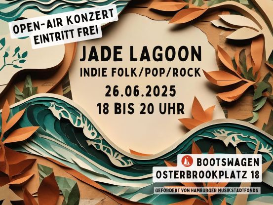 Jade Lagoon BOOTsWagen, © Logo: Till Reynold / BOOT e.V. Hamburg · Bild: BOOT e.V. Hamburg