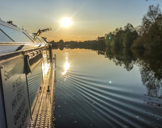 Sonnenaufgang Morgenstimmung  (8), © Bergedorfer Schifffahrtslinie Buhr GmbH