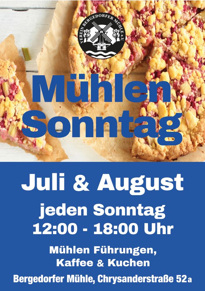 Kuchen in der Mühle